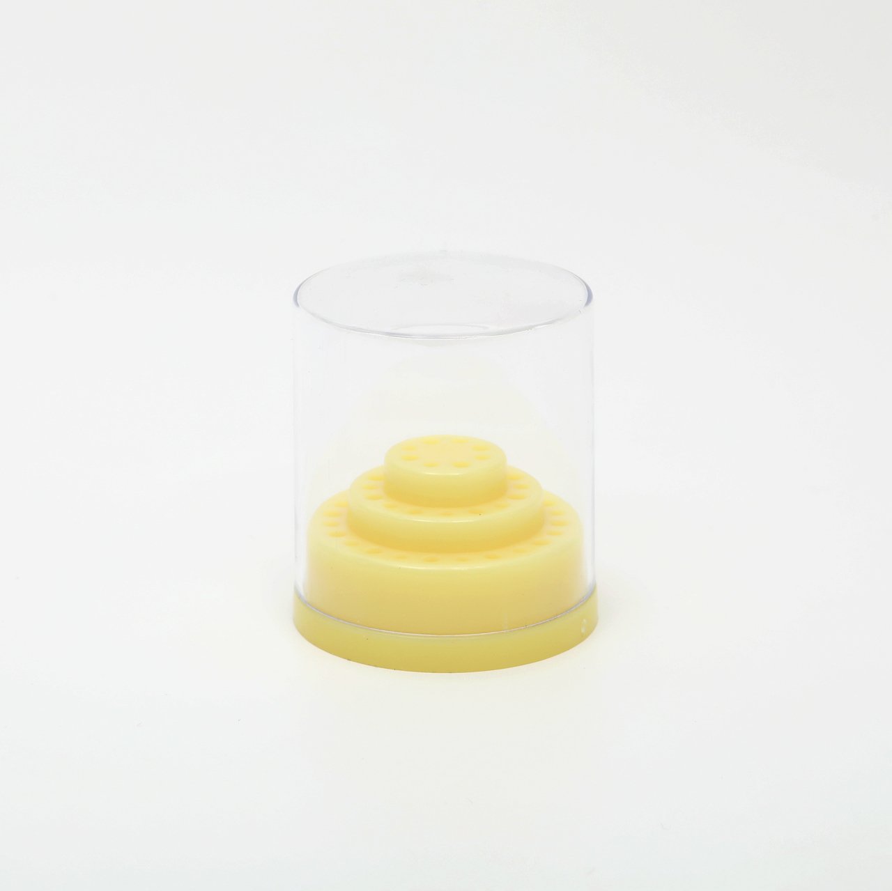 Router Bit Storage Box Small Size Yellow