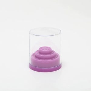 Router Bit Storage Box Small Size Purple