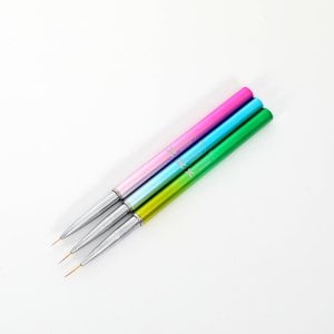 Xbeauty Nail Art 3'lü Fırça Seti