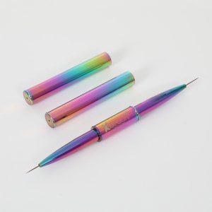 Çift Taraflı Nail Art  Fırçası Holografik 9mm-11 mm