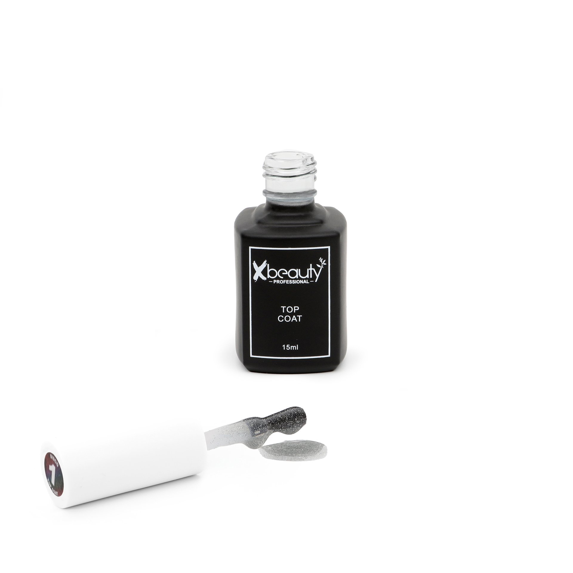 Xbeauty Top Coat DİSCO (Flash)) 15 ml No:1