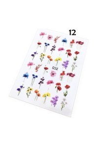 Tırnak Dövmesi ve Stickerı Nail Art Süsleme No:12