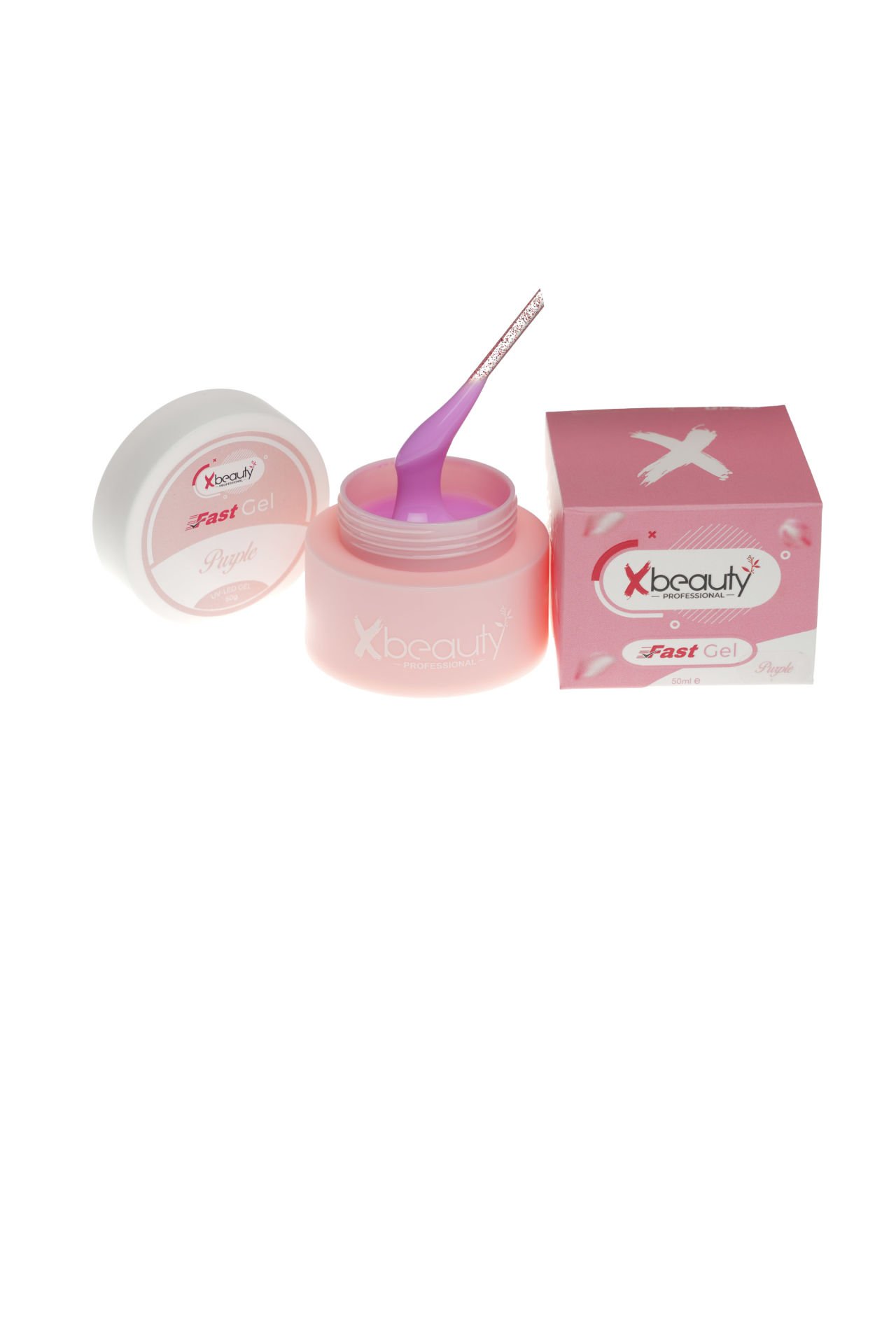 Xbeauty Fast Gel Purple 50 gr