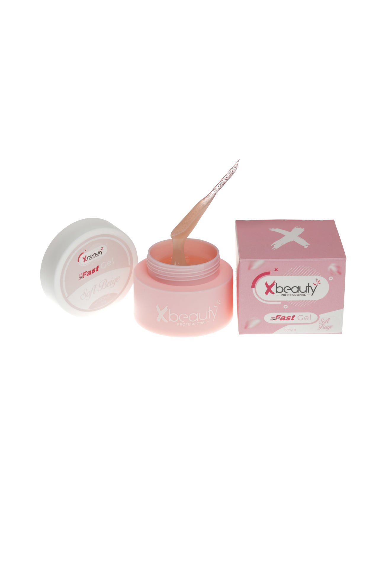 Xbeauty Fast Gel Soft Beige 50 gr