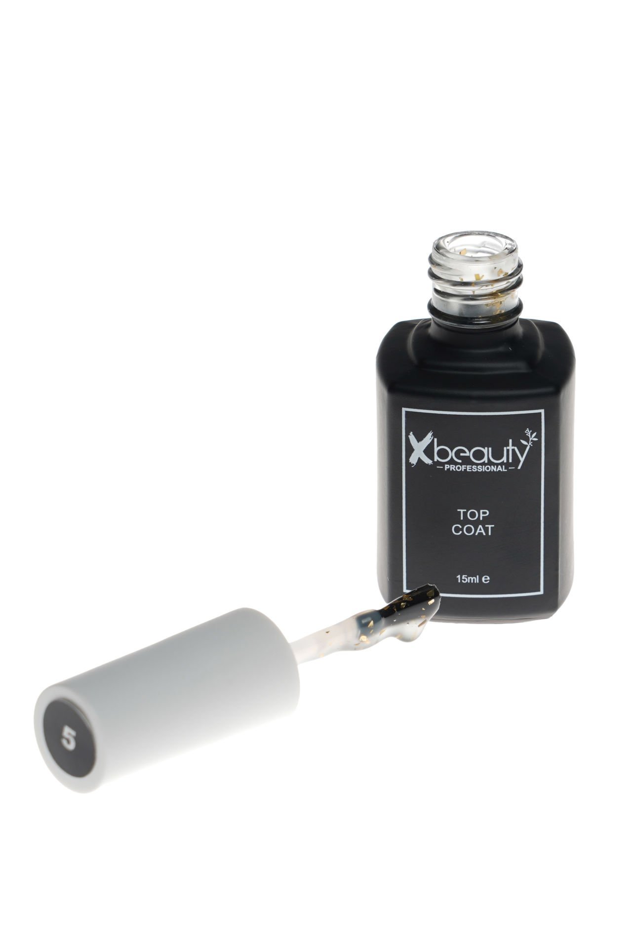 Xbeauty Top Coat  Flake 15 ml No:5 ( Mat )