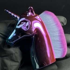 Toz Fırça Unicorn Blue Pink