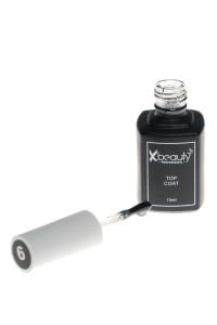 Xbeauty Top Coat  FLAKE 15 ml No:6 (Mat)