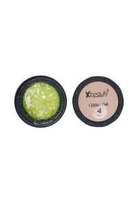 Glitter  Gel No:4 Sarı  10 gr