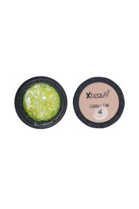Glitter  Gel No:4 Sarı  10 gr
