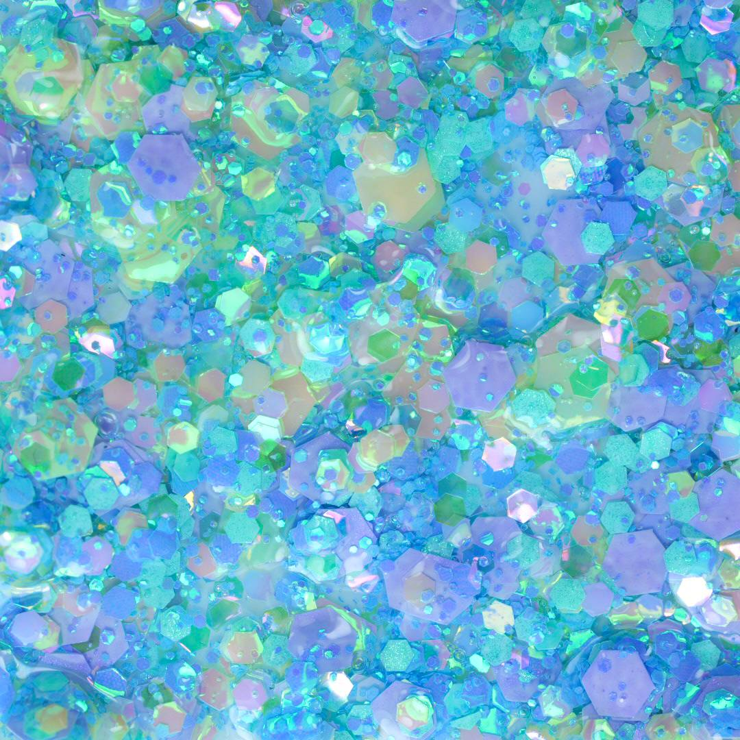 Glitter  Gel No:5  Mavi  10 gr