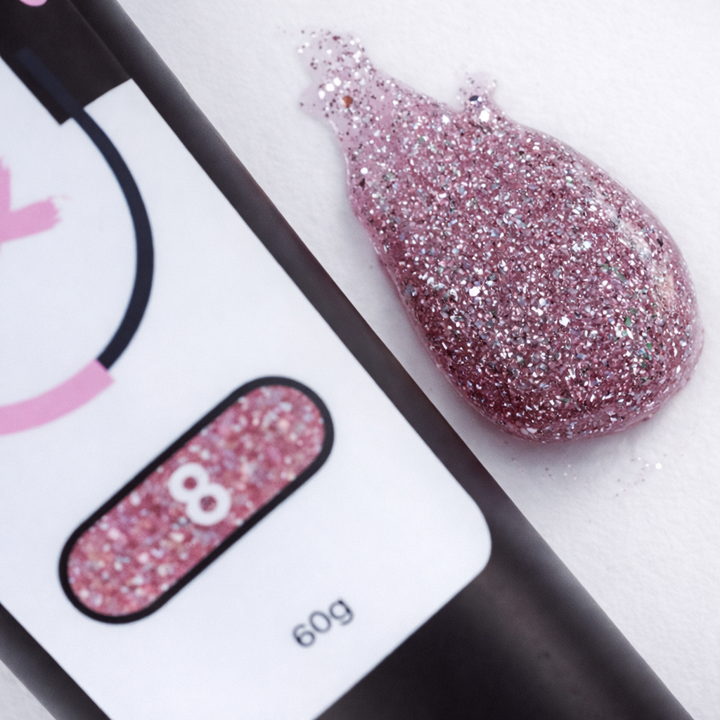 Xbeauty Polygel (Poli Jel) Platinum No:8 60 g