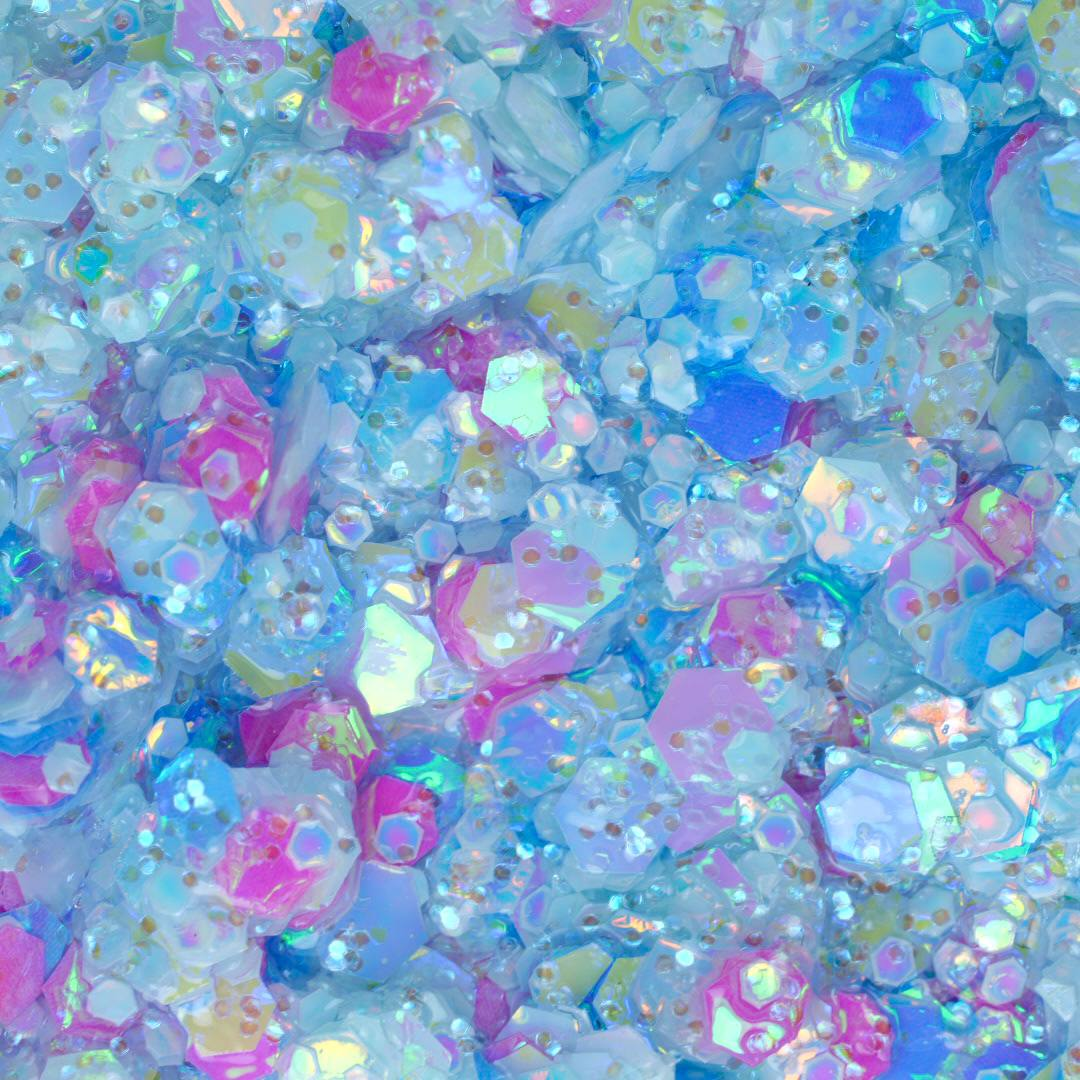 Glitter  Gel No:7  Açik Mavi   10 gr