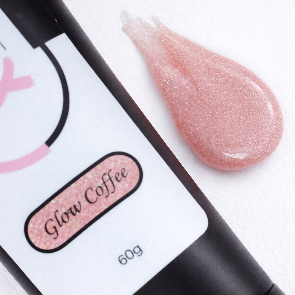 Xbeauty Polygel (Poli Jel) SENSITIVE Glow Coffee 60 g