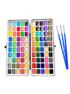 Xbeauty 100'lü Nail Art Sulu Boya ve Fırça Seti