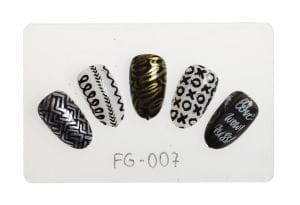 Stamping plaka FG-007