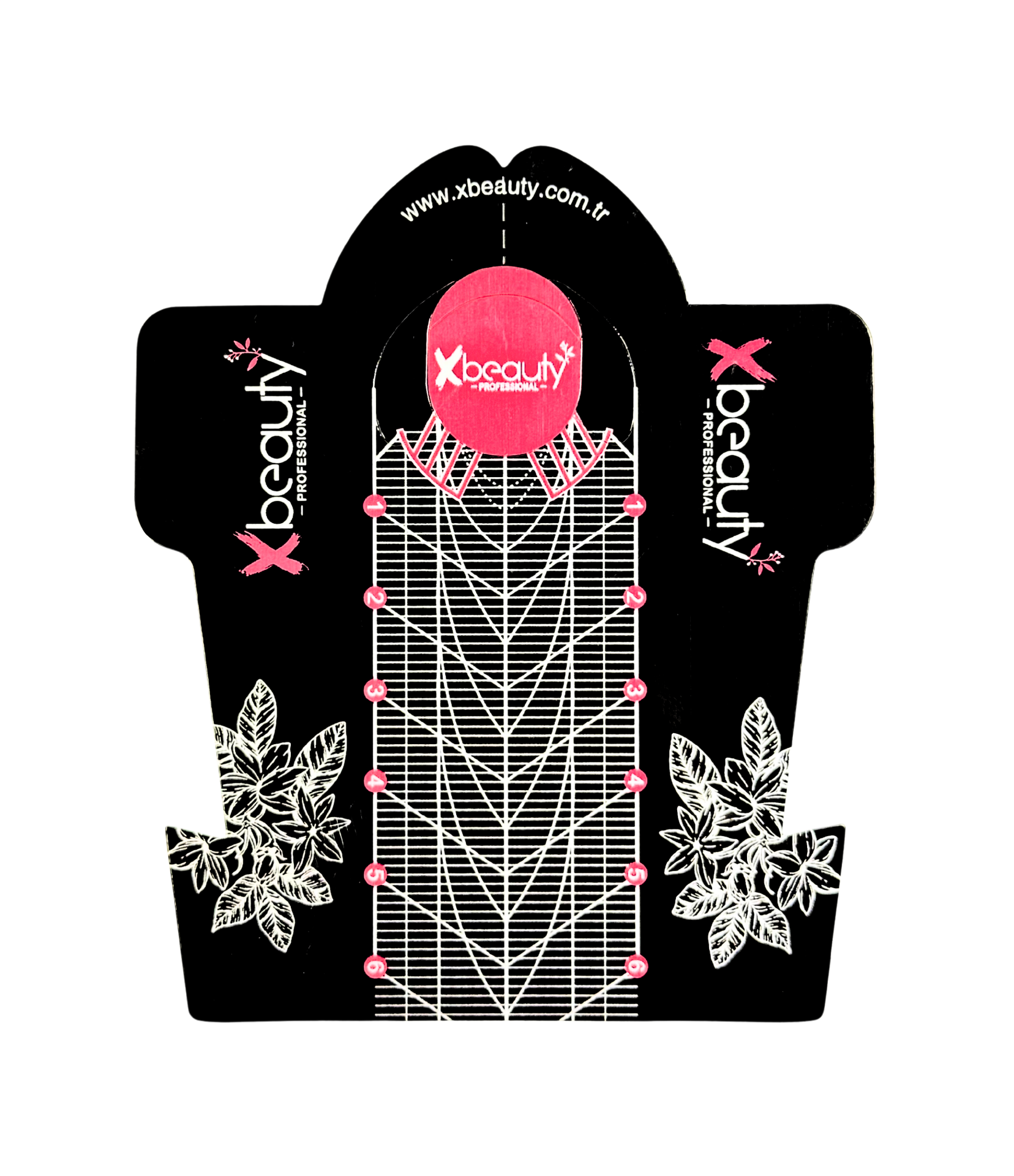Xbeauty Professional Tırnak Uzatma Formu | V-Kılavuzlu Şablon 500 Adet