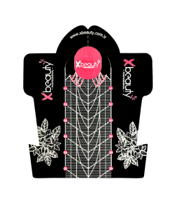 Xbeauty Professional Tırnak Uzatma Formu | V-Kılavuzlu Şablon 500 Adet