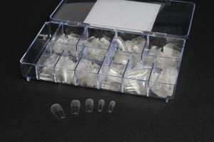 Xbeauty Jel Tips (Kapsül Tınak) Square Half Matte