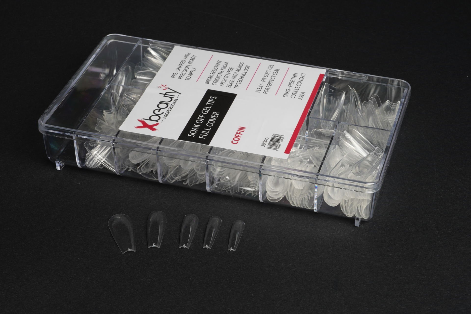 Xbeauty Jel Tips (Kapsül Tınak) Coffin