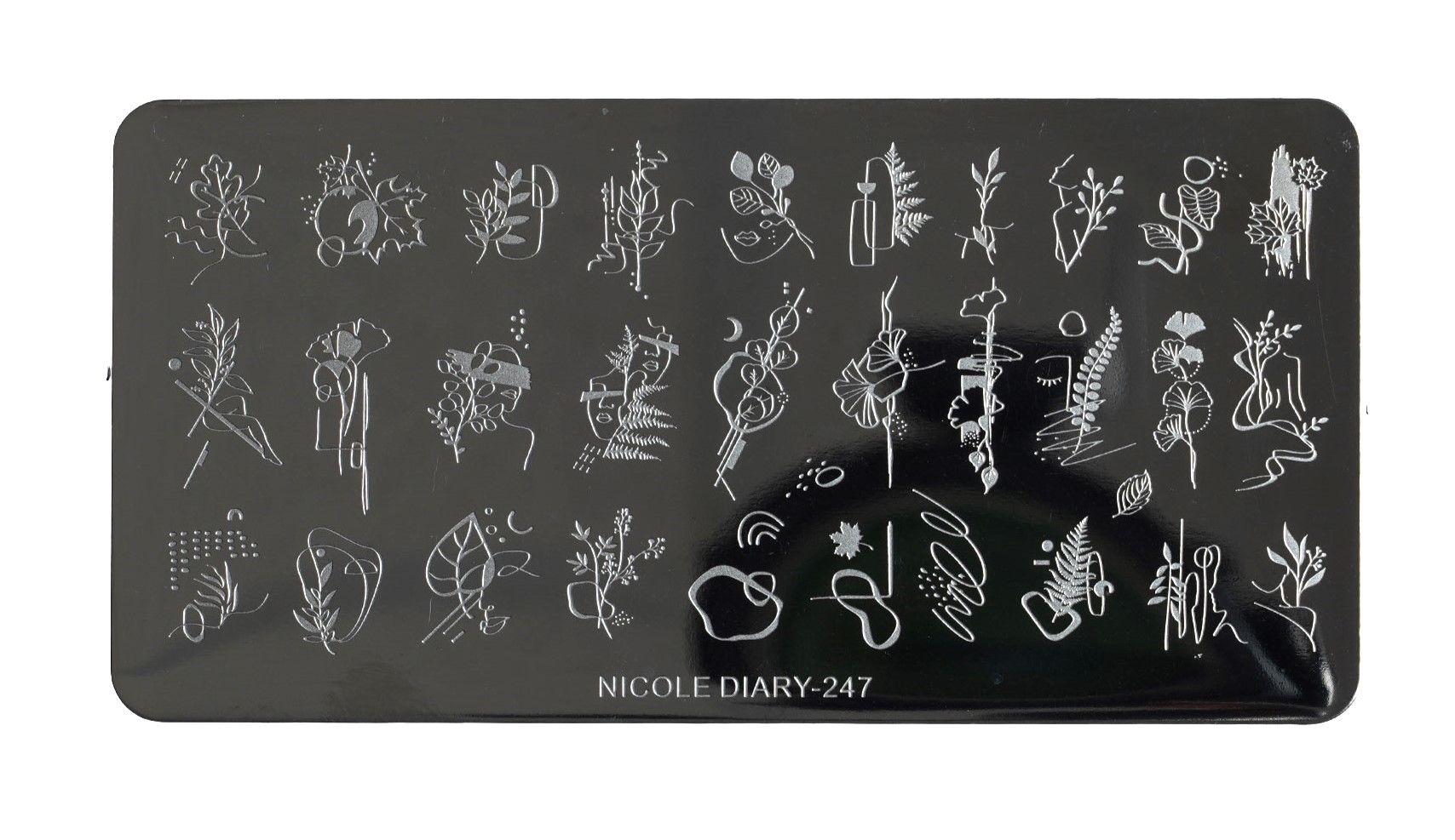 Nail Art Stamping Baskı Plakası ND-247