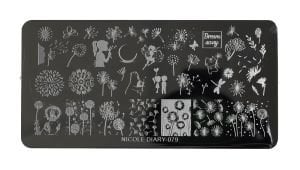 Nail Art Stamping Baskı Plakası ND-079