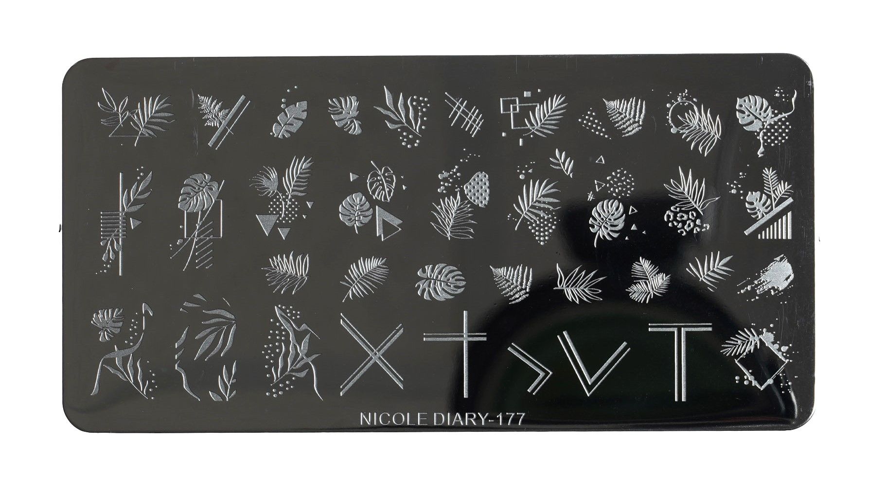 Nail Art Stamping Baskı Plakası ND-177