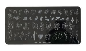 Nail Art Stamping Baskı Plakası ND-184