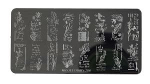 Nail Art Stamping Baskı Plakası ND-206