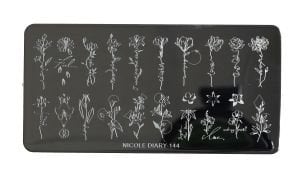 Nail Art Stamping Baskı Plakası ND-144